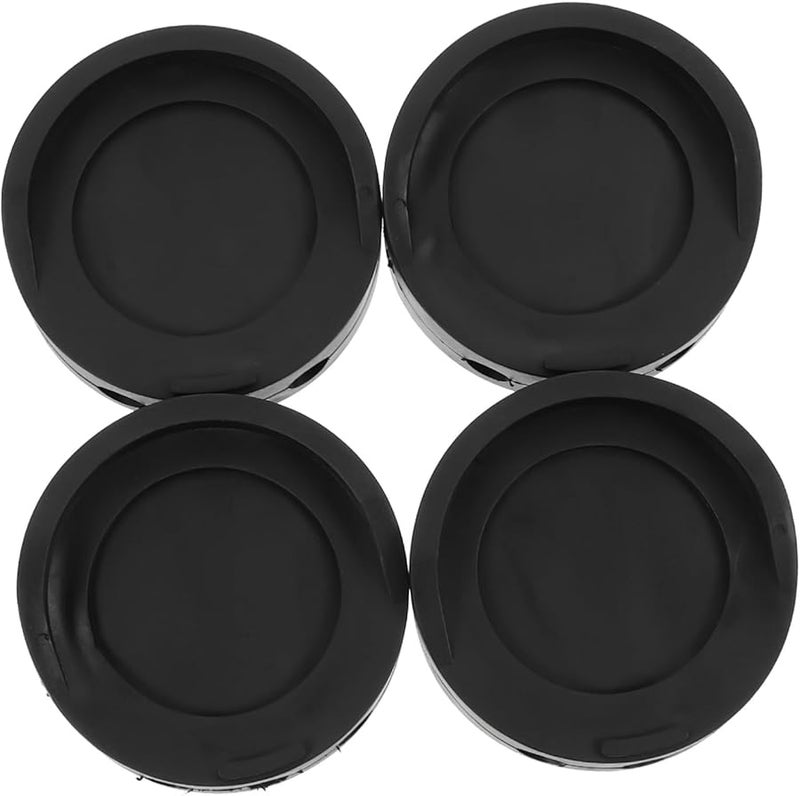 Veemoon Furniture Pads Set For Chairs Tables Easy Install Reduces Noise Black - Image 1